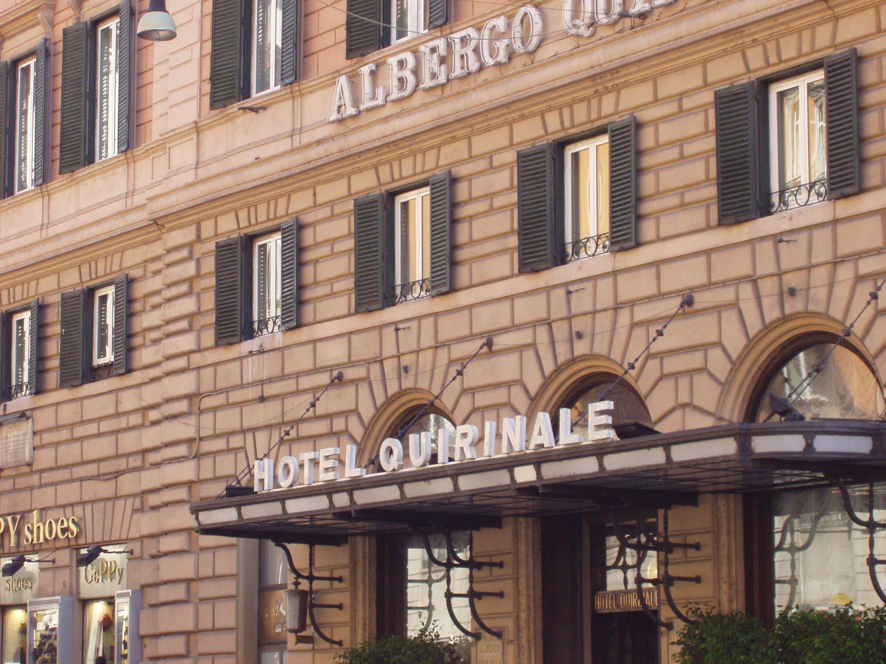 Hotel Quirinale Ρώμη Εξωτερικό φωτογραφία